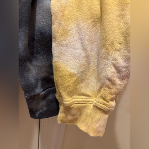 Tie-Dye Jogger Pants - Navy and Yellow - Picture 8 of 13